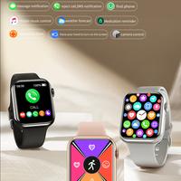 Gambar Smartwatch IW9 Mini Bluetooth call heart rate blood pressure NFC - Hitam dari SearchAi undefined 4 Tokopedia