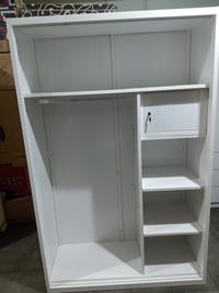Gambar LEMARI PAKAIAN BESI 2 PINTU SLIDING OSWS OLYMPIC 120CM KHUSUS BOGOR dari TokoNiagaBaru_NEW undefined 2 Tokopedia