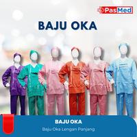 Gambar Baju OKA, Baju OKA / Baju Perawat, Pria Wanita Lengan Panjang - Navy, S dari Pasmedika Alkes undefined 1 Tokopedia