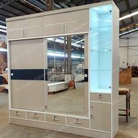 Gambar Lemari Pakaian Tempahan 2.4m HPL dari Samudra Putra Furniture undefined 1 Tokopedia