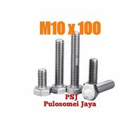 Gambar Baut Mur Stainless M3/8 x 5.1/2mm / Bolt Nut Stainless Steel 304 dari PULO SOMEI JAYA undefined 1 Tokopedia