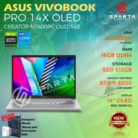 Gambar Laptop New Asus Vivobook Pro 14X OLED N7400PC Core i5 Ram 16 GB dari SPARTA COMPUTINDO TEKNOLOGI undefined 1 Tokopedia