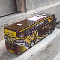 Gambar Miniatur bus Mainan PO.Tunggal Jaya Mooneyes Full lampu tolelet basuri - Full lampu, Panjang 45cm dari S A M P U R A S U N undefined 3 Tokopedia