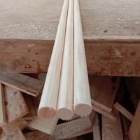 Gambar kayu bulat dowel Diameter 1 - 3 cm Panjang 150 cm kayu jati belanda - 3x150 cm dari Rumah Arfa undefined 1 Tokopedia