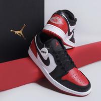 Gambar Air Jordan 1 Low Bred Toe 2.0 - 44.5 dari 807GARAGE undefined 2 Tokopedia