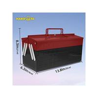 Gambar Bigsale Manufore Metal Tool Box 14 X 6.5 X 7 Folding Tool Storage dari Chayra Market undefined 2 Tokopedia