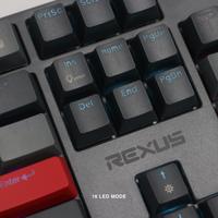 Gambar Rexus Heroic KX5 - Fullsize Mechanical Gaming Keyboard - Black - Grey, Blue SW dari Duta Mandiri Infokom undefined 3 Tokopedia
