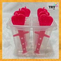 Gambar Cetakan Es Lilin Es Stik Tempat cetakan Es Krim Jelly bahan Plastik - Biru dari TRY INC STORE undefined 5 Tokopedia