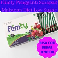 Gambar Flimti Flimty Fiber 1/2 Box 8 Sachet Pengganti Sarapan Rendah Kalori - Blackcurrant, 1 Box dari Indah Dian Shop undefined 1 Tokopedia