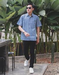 Gambar NEW Hem Batik Jeans Denim Terbaru 2020 Modern Modis HRB026 Berkualitas - H AKAR, XL dari Batik Arvet undefined 5 Tokopedia