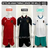 Gambar SETELAN KIDS TIMNAS INDONESIA GRADE ORI 2023 HOME AWAY 3RD JERSEY ANAK - MERAH ( Home ), M dari REYOG MART undefined 1 Tokopedia
