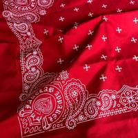 Gambar FAKELAB BANDANA SPADE / LENSO / SLAYER / PAISLEY / SCRAFT - Merah dari merlinamall undefined 3 Tokopedia
