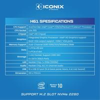 Gambar MOTHERBOARD ICONIX H61 NVME dari Green Computer Surabaya undefined 3 Tokopedia