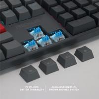 Gambar Rexus Heroic KX5 - Fullsize Mechanical Gaming Keyboard - Black - Grey, Blue SW dari Duta Mandiri Infokom undefined 5 Tokopedia