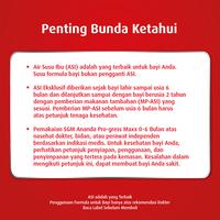 Gambar SGM Ananda 1 Susu Formula Bayi 0-6 Bulan 400 g dari Alfamidi Official Store undefined 5 Tokopedia