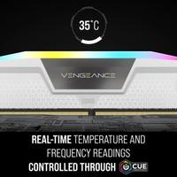 Gambar CORSAIR VENGEANCE RGB DDR5 32GB 2x16 5600MHz CMH32GX5M2B5600C40WK dari Lezz Computech undefined 4 Tokopedia