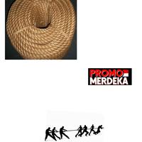 Gambar PROMO MERDEKA TALI TAMBANG MANILA 16 MM X 20 METER UNTUK TARIK TAMBANG dari Indo Builder undefined 1 Tokopedia