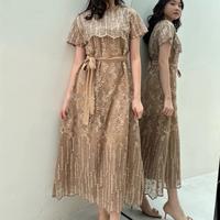 Gambar zyla dress pesta kondangan - Lilac, All Size dari Larisishoop undefined 5 Tokopedia