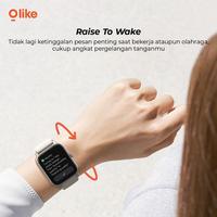 Gambar Olike Starlight W13C Smartwatch 1.85" HD BT Call IP68 SpO2 Health - BLACK dari QUEEN id Official undefined 5 Tokopedia