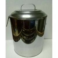Gambar MURAH !! TONG BAKSO STAINLESS ANTI KARAT 40cm GENTONG AIR dari toko usaha bersama psm undefined 1 Tokopedia