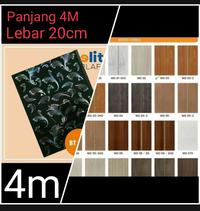 Gambar PLAFON PVC WOOD SERIES 4meter - WD 10, PANJANG 4 METER dari CAMPOeRAJA undefined 1 Tokopedia