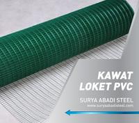 Gambar Kawat Loket PVC 1/2 Inch(2,5kg)-10mtr dari Surya Abadi Steel undefined 3 Tokopedia