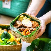 Gambar Besek Bambu 12x12 Natural dari Besek Kios Pojok Ibu Sudirah undefined 2 Tokopedia