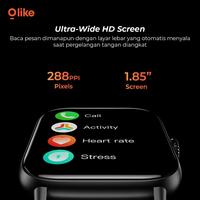 Gambar Olike Starlight W13C Smartwatch 1.85" HD BT Call IP68 SpO2 Health - BLACK dari QUEEN id Official undefined 2 Tokopedia