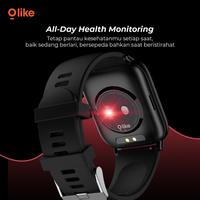 Gambar Olike Starlight W13C Smartwatch 1.85" HD BT Call IP68 SpO2 Health - BLACK dari QUEEN id Official undefined 4 Tokopedia