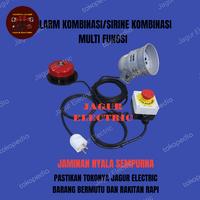 Gambar ALARM DARURAT KOMBINASI/SIRINE DARURAT KOMBINASI BELL+MS-290+TOMBOL - 2 Meter dari Jagur Electric undefined 1 Tokopedia