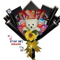 Gambar Buket Wisuda / Bucket Bunga / Bouquet Bunga / Bucket Boneka/ Bouquet - Bucket 02 dari IFTAR GIFT JAKARTA undefined 4 Tokopedia