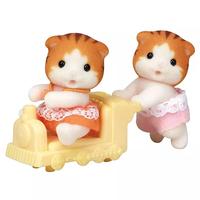 Gambar Sylvanian Families Maple Cat Twins dari 3EM TOYS undefined 2 Tokopedia
