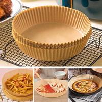 Gambar Air Fryer Disposable Paper Liner, Air Fryer Parchment Paper 50 PCS - 50 pcs dari HellowMall undefined 1 Tokopedia