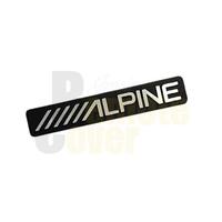 Gambar Remote Cover Emem Aluminium Sticker Decals 3D Logo Alpine Audio dari warwer123 undefined 2 Tokopedia