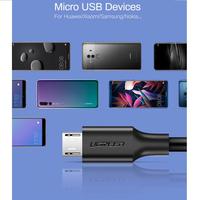 Gambar UGREEN Kabel Data Micro USB Charger Fast Charging 2.4A 18W QC3.0 - 60134 25CM dari Duta Suara Electronics undefined 5 Tokopedia