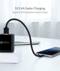 Gambar UGREEN Kabel Data Micro USB Charger Fast Charging 2.4A 18W QC3.0 - 60134 25CM dari Duta Suara Electronics undefined 3 Tokopedia