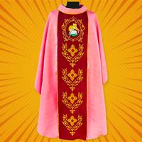 Gambar Kasula Imam Romo Katolik/Kasula Warna Pink dari Toko Katolik Christos undefined 2 Tokopedia