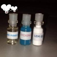 Gambar Lem behel gigi isi 3 ml, Paket (lem behel bubuk gic + primer liquit + dari kakas stores undefined 1 Tokopedia