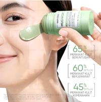 Gambar SKINTIFIC Mugwort / Volcanic Acne Clay Stick - Mud/Mugwort Mask/Masker - Mugwort dari Mariicaca undefined 3 Tokopedia