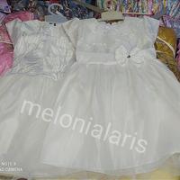 Gambar gaun putih 5-8 / dress anak perempuan / bayi baby / murah grosir bagus - model 1 dari melonialaris undefined 1 Tokopedia