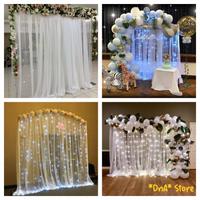 Gambar New... Backdrop tile elegan tinggi 3 meter, lebar 1,5 meter - Biru, 300 cm x 150 cm dari Dekorasi Store_NEW undefined 1 Tokopedia