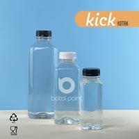 Gambar Botol Kick 1 Liter REGULER - Botol Plastik Kotak 1000ml GROSIR - Botol Kemasan Minuman Kopi, Susu - PUTIH, PAKET ISI 6 PCS dari Botol Point undefined 4 Tokopedia