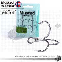 Gambar Mustad KDV Triple Grip 1x TREBLE HOOK TG76 NP-BN Size 4 - 6 Pcs dari Click n Fish id undefined 1 Tokopedia