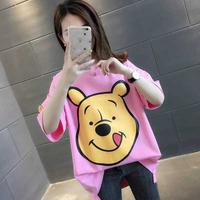 Gambar SHIRT WLEEE WINNIE THE POOH BIG FACE SIMPLE V1 - Pink dari rnsmerch undefined 1 Tokopedia