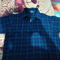 Gambar polo zipper bahan flannel by ribsgold dari prelovedNico undefined 1 Tokopedia