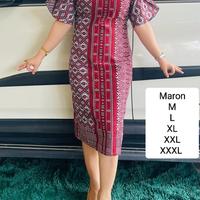 Gambar dress katun etnik dari LAPERMA undefined 4 Tokopedia