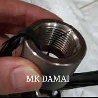 Gambar Half coupling besi class 3000 NPT 1 1/2"inch / A105 #3000 carbon steel dari MK DAMAI undefined 1 Tokopedia