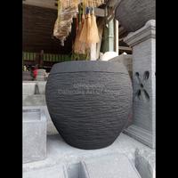 Gambar Pot Tanaman Batu Cetak Hitam dari Cailendra Art Stone undefined 1 Tokopedia