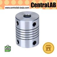 Gambar Flexible Coupling 6 -8 6mm ke 8mm 6 8 mm Kopling Fleksibel diameter badan 19mm dari CENTI Store undefined 1 Tokopedia