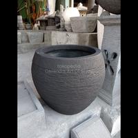 Gambar Pot Tanaman Batu Cetak Hitam dari Cailendra Art Stone undefined 3 Tokopedia